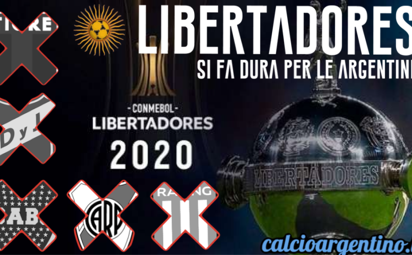 Ripresa Libertadores: si fa dura per le argentine.